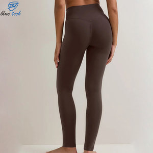 Leggings de Yoga Personalizados de Cintura Alta para Mujer, Elásticos en Cuatro Direcciones, Sin Costuras, para Entrenamiento, Running y Actividades Deportivas, Fabricante - Product Image 3