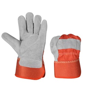 Nuevos Guantes de Trabajo de Cuero Vacuno con Diseño Moderno 2026, Guantes de Protección Duraderos para Hombres y Mujeres para Trabajos al Aire Libre y en Taller - Product Image 5