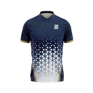 Camiseta Polo Deportiva Transpirable de Alto Rendimiento para Equipo de Cricket, Ropa Deportiva Ligera de Secado Rápido - Product Image 1