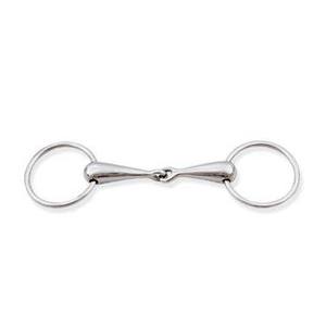 TM STARTECH Brida de Anillo Suelto de Una Sola Articulación de Acero Inoxidable Tamaño 12.5 para Entrenamiento Ecuestre y Montar a Caballo con Boca Cómoda - Product Image 1