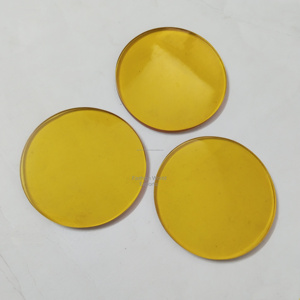 Matte Black <b>Resin</b> Coasters Set of 3 Minimalist Round Black Drink Coasters Handcrafted Glossy Black <b>Epoxy</b> Coasters <b>Table</b> Decor - Product Image 3