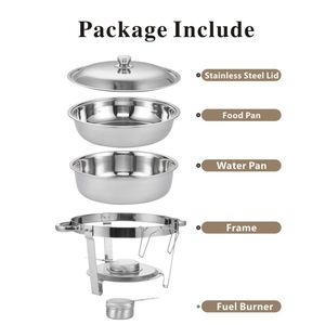 Attrezzature per il riscaldamento e la tenuta del Buffet di 2 pz/set per la ristorazione domestica ed esterna - Product Image 6