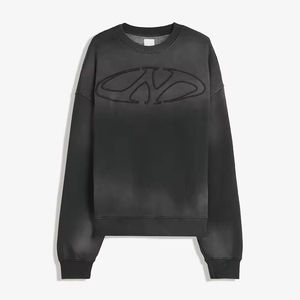 Sweat-shirt pour homme en coton de haute qualité, col rond, sans manches, hiver, logo personnalisé, molleton, streetwear, surdimensionné - Product Image 6