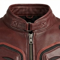 Veste de moto en cuir véritable pour homme de qualité supérieure, nouvelle arrivée, vestes de moto d'hiver, protections amovibles, personnalisables