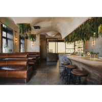 Comptoir de bar élégant et minimaliste, mobilier moderne, finition élégante en placage de qualité supérieure, comptoir de bar personnalisé pour la maison et les bars, pour la décoration intérieure