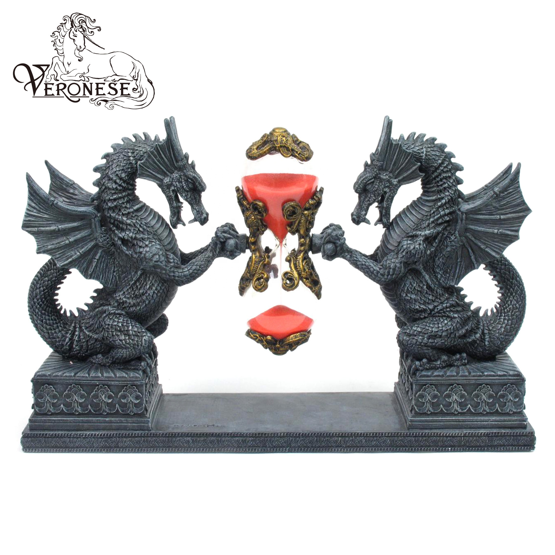 Veronese Design Skeleton Sitting Holding Knee Figurine - Hand