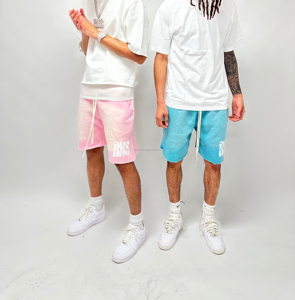 High Street 2024 New Logo 280 GSM Fashion Brand <b>Men's</b> and Women'<b>s</b> Loose and Thin Cotton Casual Five Cent <b>Shorts</b> - Product Image 2