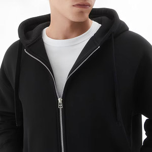 Vêtements pour hommes sur mesure, de luxe, confortables, de haute qualité, chauds pour l'hiver, écologiques, en polaire épaisse, à capuche, surdimensionnés, OEM - Product Image 6