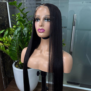 <b>Black</b> Wig Wholesale 100% Vietnamese Virgin Super Double Drawn <b>Hair</b> <b>Extensions</b> High Quality - Product Image 3