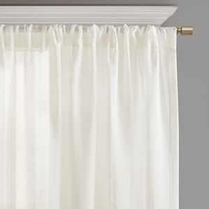 Pannello per Tenda Ricamato Singolo Pezzo con Mantovana per Arredamento Casa - Product Image 2