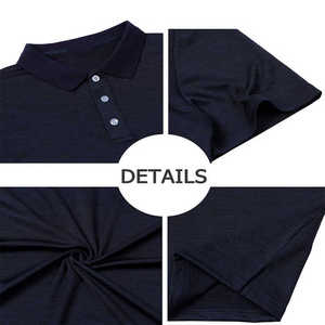 2026 New Men's <b>Classic</b> Lapel Long Sleeved Polo Shirt Solid Color Business Casual Breathable Wrinkle Resistant - Product Image 5