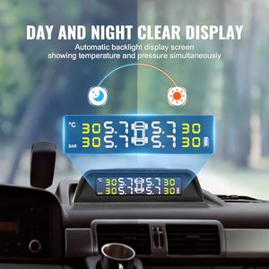 Système de surveillance de la pression des pneus VR à énergie solaire en temps réel avec 6 capteurs pour remorques - Product Image 6