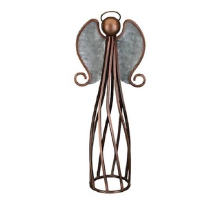 Hot Trending Iron Metal Unique Shape <b>Tree</b> <b>Topper</b> Handmade Christmas Ornament Decoration Angel Shape Design Christmas Fairy - Product Image 6