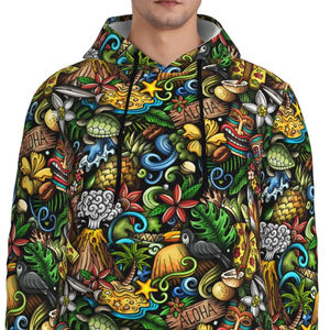 Sudaderas con Capucha Sublimadas para Hombre, al por Mayor, OEM, a la Moda, con Colores Personalizables y Logotipo Personalizado - Product Image 6