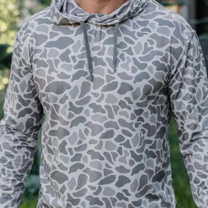 เสื้อฮู้ดผู้ชายแบบคลาสสิก ซับในขนเป็ด ถักทอจากผ้าฝ้าย 100% ระบายอากาศได้ดี น้ำหนัก 440GSM สำหรับฤดูหนาว รับสกรีนโลโก้แบบ 3 มิติ ด้วยเทคนิค Sublimation - Product Image 6