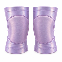 Genouillères légères et respirantes en Spandex/Polyester pour femmes, pour Pole Fitness, Danse, Volleyball, Football, avec manchon rembourré doux