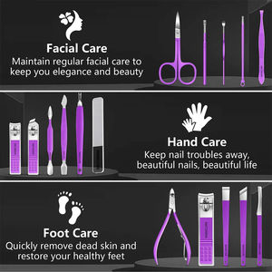 Kit de manucure et pédicure professionnel personnalisé de haute qualité 2026 – Instruments de beauté pour soins des ongles - Product Image 2