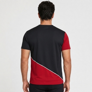 เสื้อยืดผู้ชายผ้าฝ้ายพรีเมี่ยมแขนสั้นลำลองน้ำหนักเบาระบายอากาศได้ดีสวมใส่สบายทุกวันสำหรับฤดูร้อนเสื้อยืดผู้ชาย - Product Image 2
