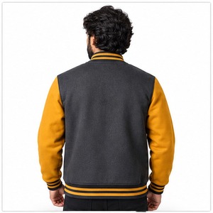Veste varsity pour homme de haute qualité, dotée d'un tissu confortable, de coutures durables et d'un style moderne pour une mode décontractée et quotidienne. - Product Image 2