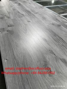 พื้น SPC Ecofloor หนา 4-7 มม./20mil ชั้นผิวสัมผัส 1 มม. พร้อมแผ่นรองกันน้ำ กันลื่น ลายไม้โอ๊คทันสมัย เป็นมิตรกับสิ่งแวดล้อม ระบบคลิ๊กล็อค - Product Image 2