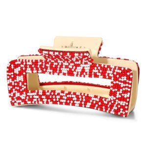 Pinza para el pelo decorativa hecha a mano con cuentas de semillas, accesorio de moda para el cabello, pinza para el pelo con cuentas únicas, estilo elegante con cuentas de semillas - Product Image 6