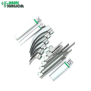 Fabricant direct d'instruments chirurgicaux : Ensemble de 12 laryngoscopes à fibre optique Macintosh et Miller avec 3 poignées et étui - Product Image 6