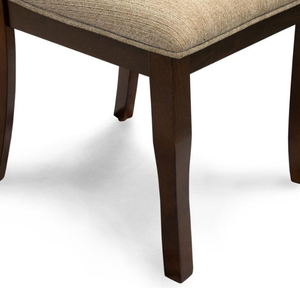 Silla de Comedor de Estilo Clásico Vintage sin Brazos para Muebles de Comedor y Estructura de Madera de Teca Premium - Product Image 6