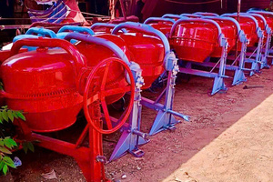 Componente del núcleo del motor del mezclador de cemento de la construcción resistente diesel 350L para el uso en el sitio - Product Image 4