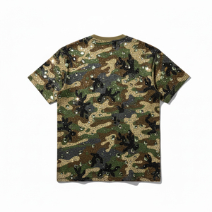 T-shirt de luxe en strass, effet diamant 3D, t-shirt graphique pour homme, mode streetwear urbaine, coton lourd 300 g/m² - Product Image 3