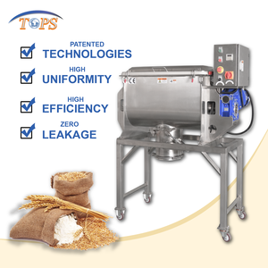 Mixer dayung poros tunggal industri untuk pengolahan kimia 300L SS304 Mixer bubuk dengan pompa & Motor - Product Image 2