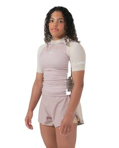 Logotipo personalizado del fabricante Rashguard Camisas Hombres Niños Tela corta de poliéster Spandex MMA Jiu Jitsu Player Protection - Product Image 1