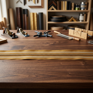 Cinta Trenzada Premium de 14mm para Uniformes, Hilo Sintético Dorado y Plateado, Adorno Decorativo de Cobre, Ecológico, Hecho a Mano, Excelente Artesanía - Product Image 3
