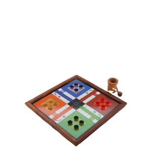 Jeu de société Ludo en bois de Sheesham de haute qualité belle conception artisanale enfants adultes magnétique améliore la mémoire bâtiment cerveau amusant - Product Image 1