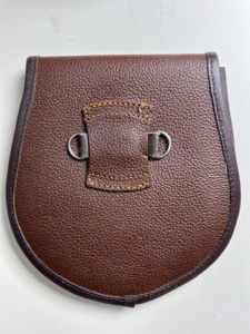 Scottish Semi-Dress Day Sporran | Scottish Kilt Sporran | Gothic Kilt Sporran with <b>Chain</b> <b>Belt</b> - Product Image 3