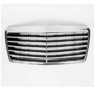 กระจังหน้ารถเบนซ์ E-Class W210 E320 ปี 1995 รุ่น 2108800483 21088004839040 21088004837246 MB1200106 โครเมียม อะไหล่เปลี่ยน - Product Image 1