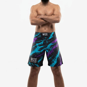 OEM Services Reasonable Price MMA Shorts Latest Style Custom Design Low MOQ Men MMA Shorts - Product Image 1