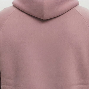 OEM Service Custom Logo Men Pullover Cotton <b>Fleece</b> <b>Hoodie</b> Warm Winter Streetwear Raglan Sleeves Kangaroo Pocket Oversize <b>Hoodie</b> - Product Image 3