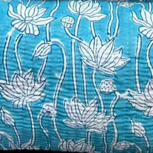 <b>Toiletry</b> Bag Set of 3 Multi Function Travel Organizer Cosmetic Make up Stationary <b>Storage</b> Bags Jaipur Artisanal Hand Block - Product Image 4