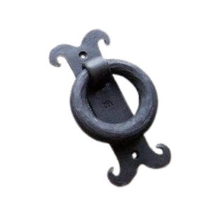 Timbre de puerta vintage de hierro fundido con diseño de búho, tirador de puerta frontal de metal resistente estilo antiguo, herraje decorativo rústico para puerta. - Product Image 4