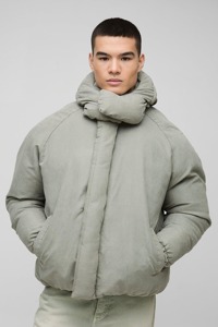 Chaqueta Acolchada de Invierno para Hombre, 100% Poliéster, Cuello Alto, Impermeable, Reversible, Transpirable, Resistente al Viento y Ecológica - Product Image 3