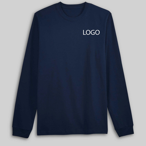 Collection de vêtements de vacances en tissu léger à séchage rapide pour hommes, t-shirt à manches longues avec col rond / Design élégant à prix d'usine - Product Image 1