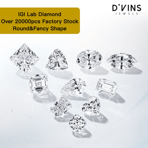 เพชร D'vins Jewels 1 กะรัต 1.5 กะรัต 2 กะรัต 3 กะรัต 4 กะรัต 5 กะรัต D VVS1 VVS2 HPHT CVD เพชรเพาะเลี้ยงในห้องปฏิบัติการทรงหัวใจแบบเต็มรูปแบบ ขายส่ง - Product Image 5