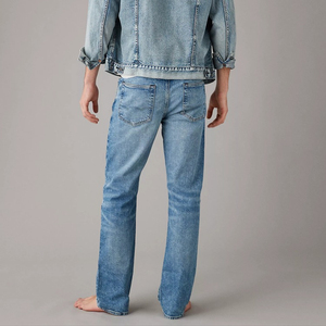 Jeans de Mezclilla para Hombre, Corte Slim Fit, Pantalones Ajustados, Jeans de Cintura Alta y Corte Recto - Product Image 2