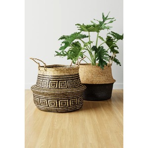 Seagrass <b>baskets</b> in custom colors and patterns Handmade <b>Storage</b> <b>Basket</b> Wholesale eco-friendly Made in Vietnam - Product Image 4