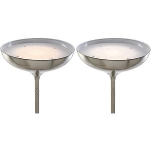 Lámpara de Pie Industrial de Metal Negro con Pantalla de Jaula Vintage para Interiores Estilo Loft - Product Image 3