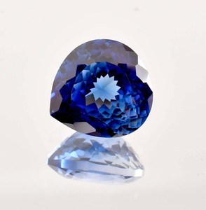 Zafiro natural de Ceilán azul real, corte corazón, certificado por GIA, piedra suelta para la fabricación de anillos y joyería, piedra fina. - Product Image 2