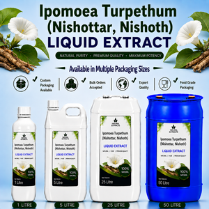 Extracto Líquido de Ipomoea Turpethum, Nishottar, Nishoth, Suplemento Herbal Natural Puro, Suministro a Granel - Product Image 1