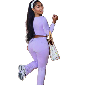 Conjuntos de 2 Piezas para Mujer Talla Grande, Ropa Casual, Top Holgado, Pantalones Largos, Conjunto de Dos Piezas, Ropa Deportiva para Mujer Talla Grande - Product Image 2