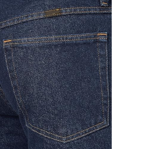 Pantalones Vaqueros de Mezclilla Azules Personalizados de Corte Regular para Hombre, para Uso Diario Informal, Moda Urbana y Marca Privada - Product Image 5