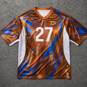 Maillot d'équipe de frisbee ultime pour hommes, personnalisé en gros, en polyester holographique, anti-humidité, uniforme sportif - Product Image 1